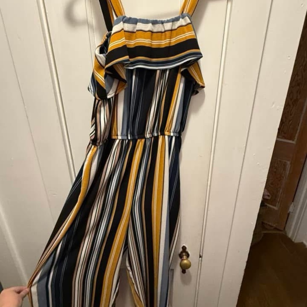 Striped Multicolor Jumpsuit